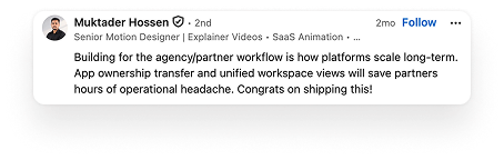 Community reaction to Partners Hub, comment 3 of 9